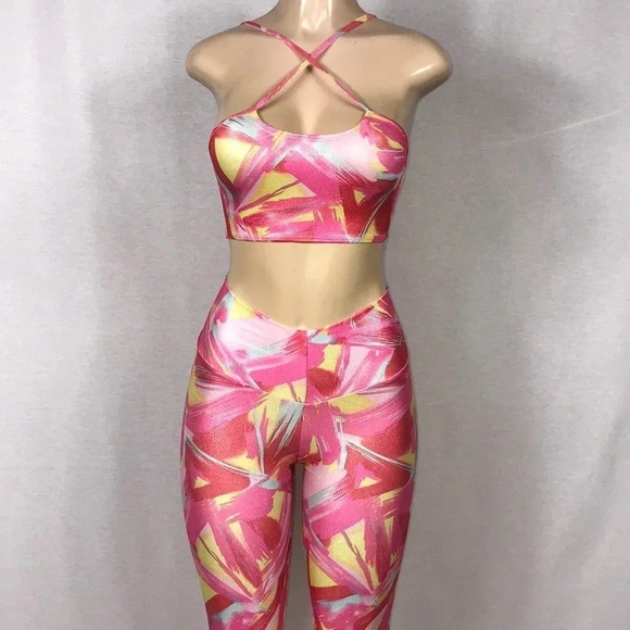 Zuliana Pants - Zuliana Designer Activewear Two Piece Set Made In USA NWT
